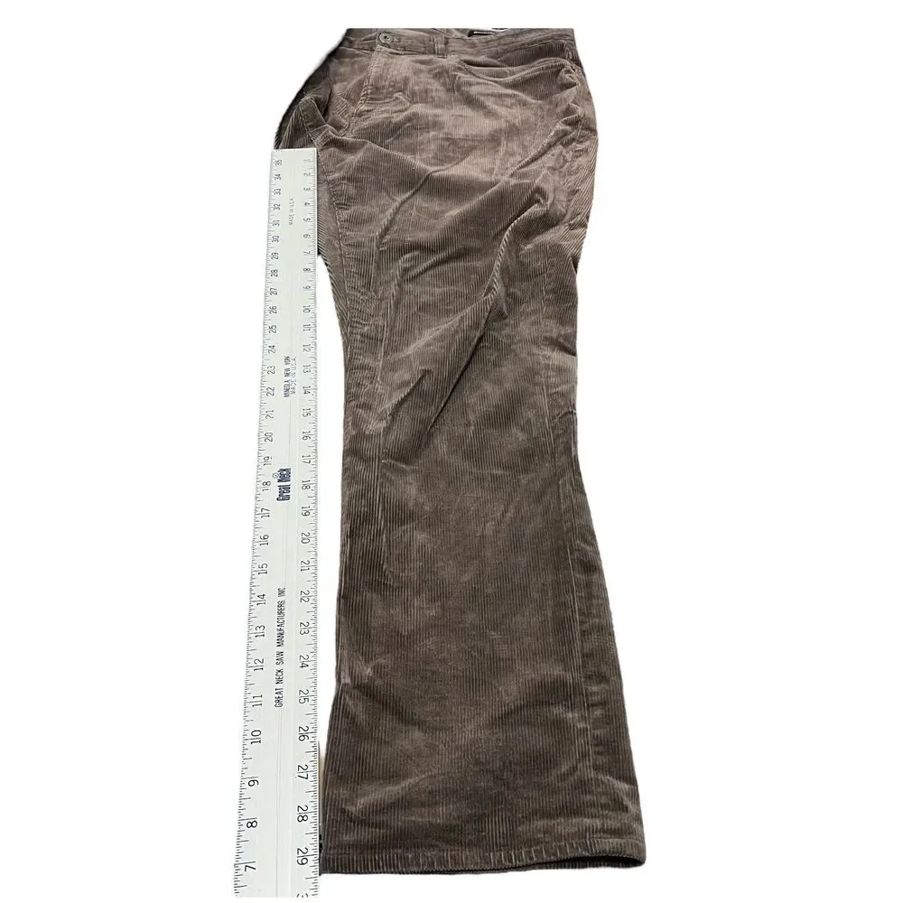 Bonobos Corduroy Pants Mens 40x29 Brown‎ Straight Casual Cotton Stretch